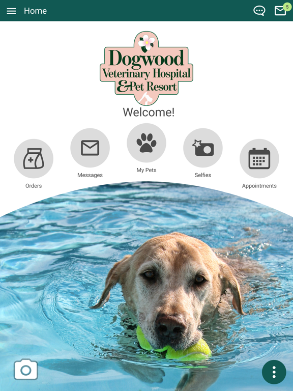 Dogwood Vet and Pet Resort iPad screenshot