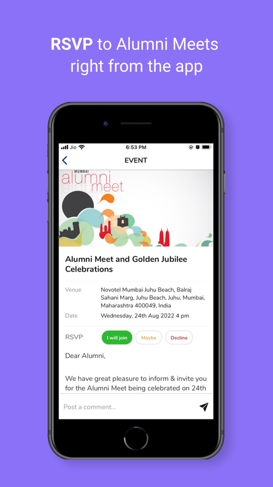 #5. My Alumni Network (iOS) 由: Vaave Networks