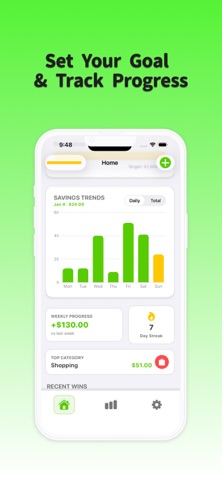 Savings Tracker - GamanChart Screenshot 5 of 5
