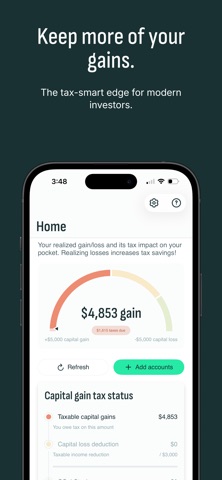 CGai: Tax-Smart Investing screenshot