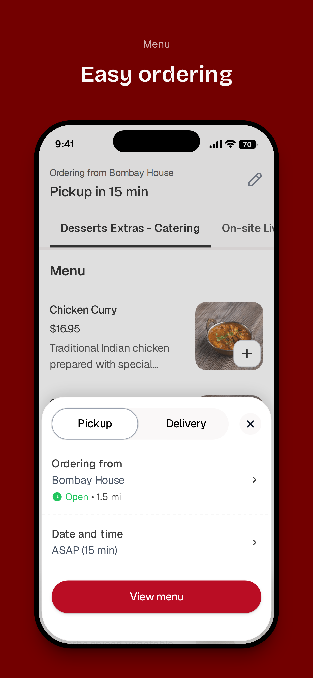 Bombay House To Go screenshot 5