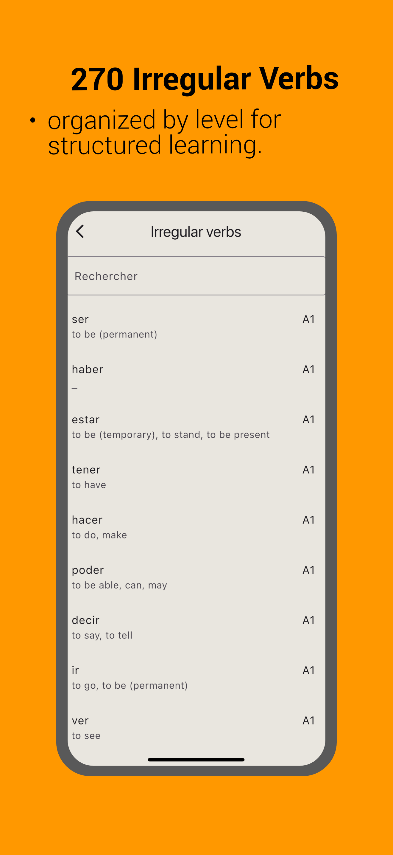 Conjugación Española