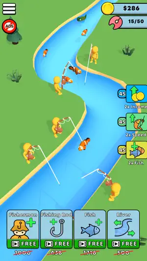 Fisher Idle screenshot 3