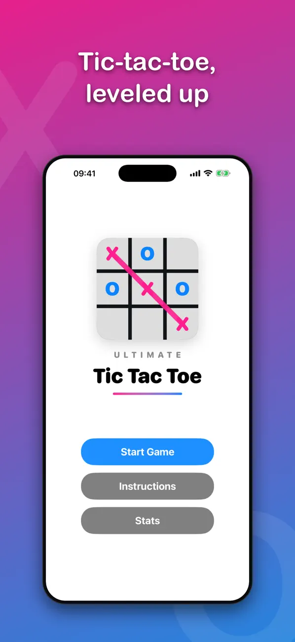 Screenshot #1 pour Tic Tac Toe: Ultimate Edition