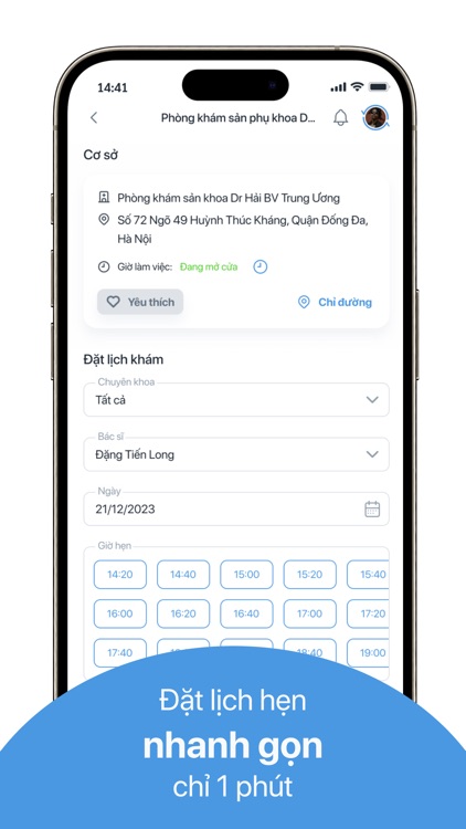 Dr. Cloud - Đặt lịch khám 4.0