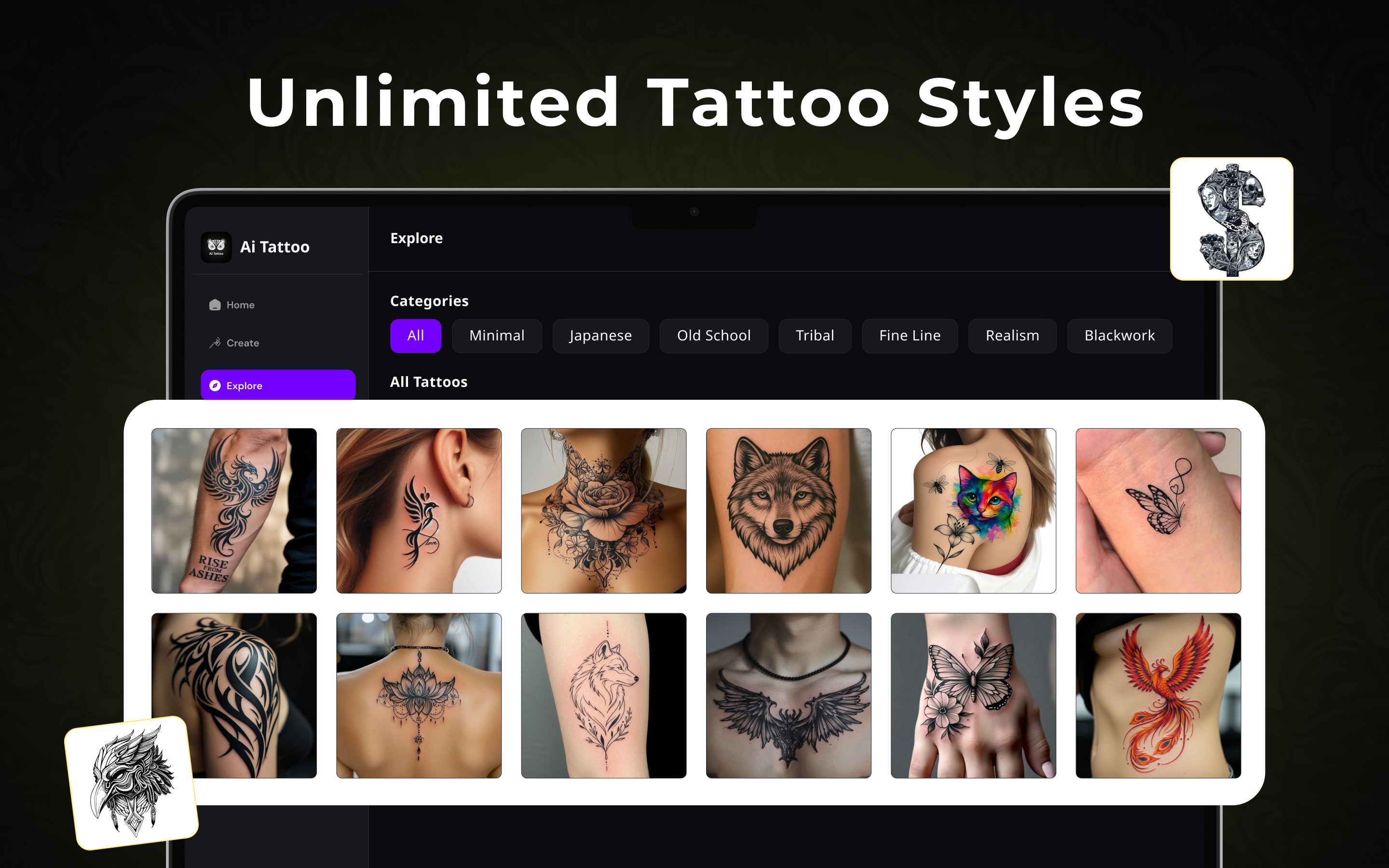 Ai Tattoo Generator - Maker