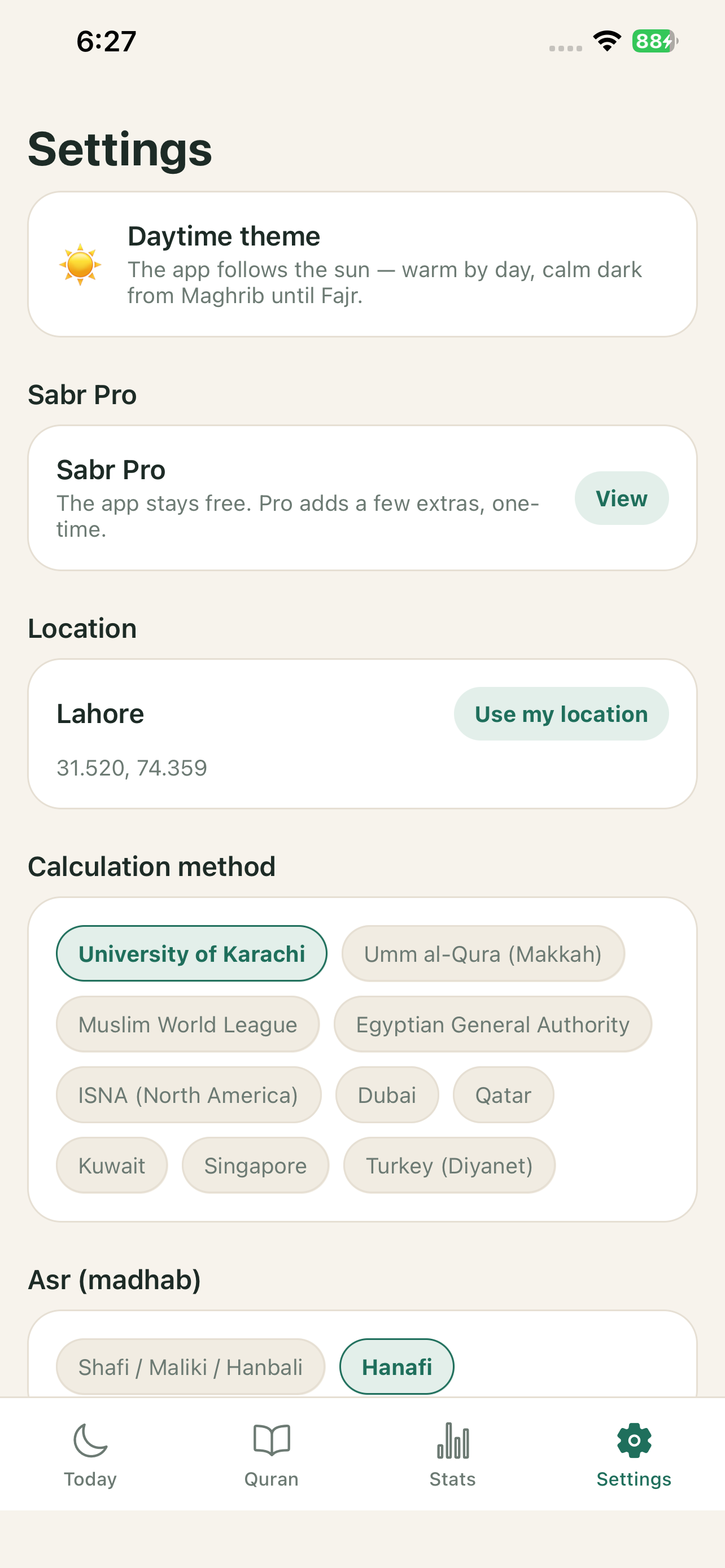 Sabr Prayer Tracker screenshot 4