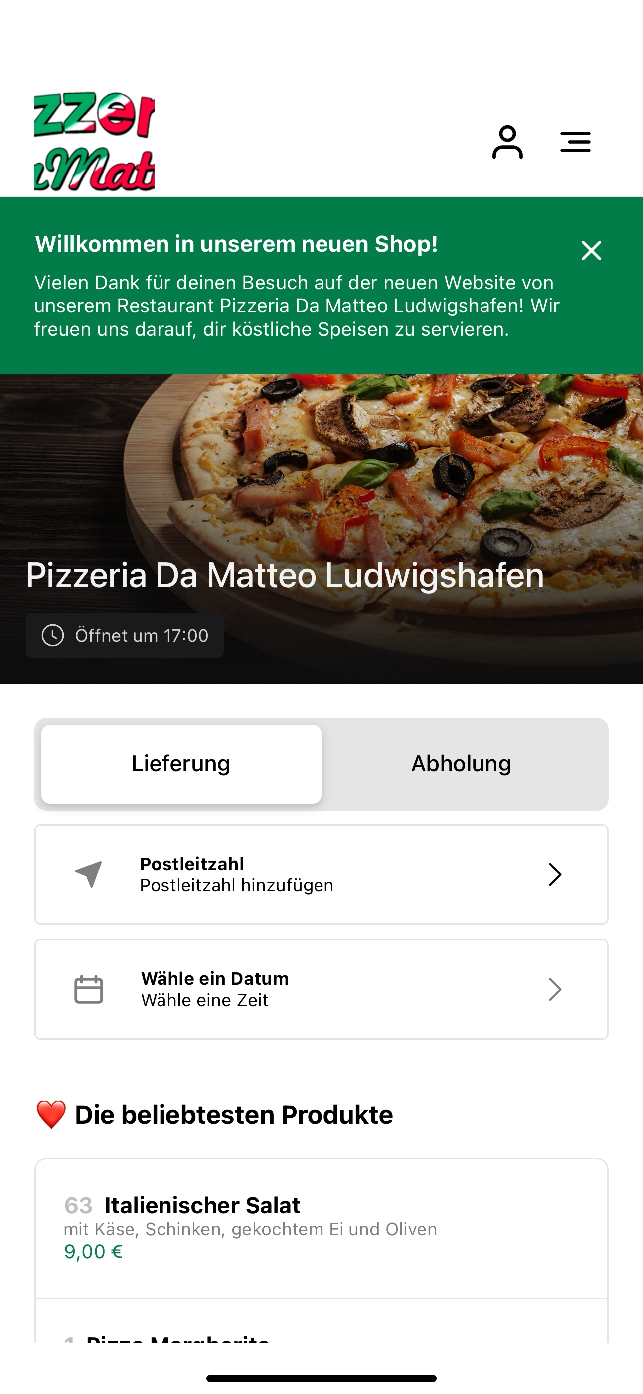 Pizzeria Damatteo Ludwigshafen