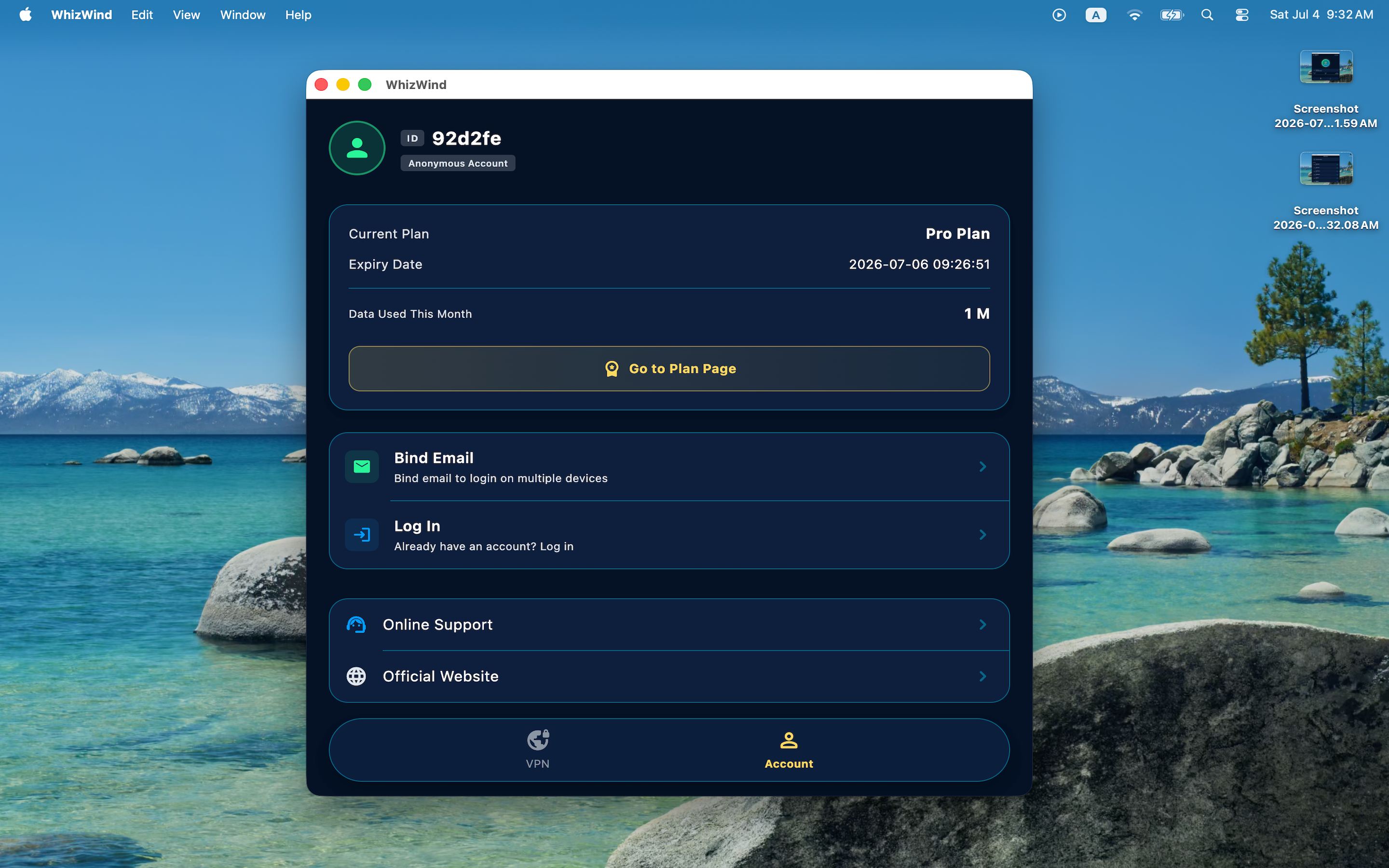 WhizWind screenshot 9