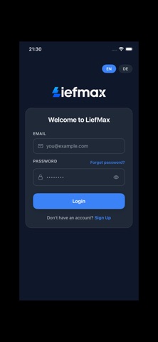 Liefmax screenshot