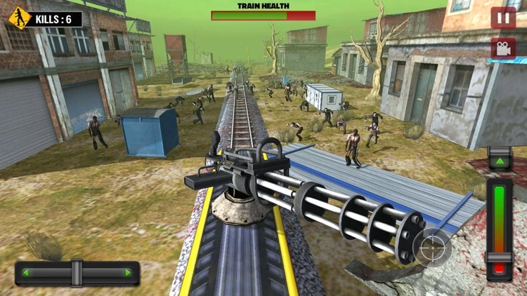 Zombie Attack: Train Simulator screenshot-3