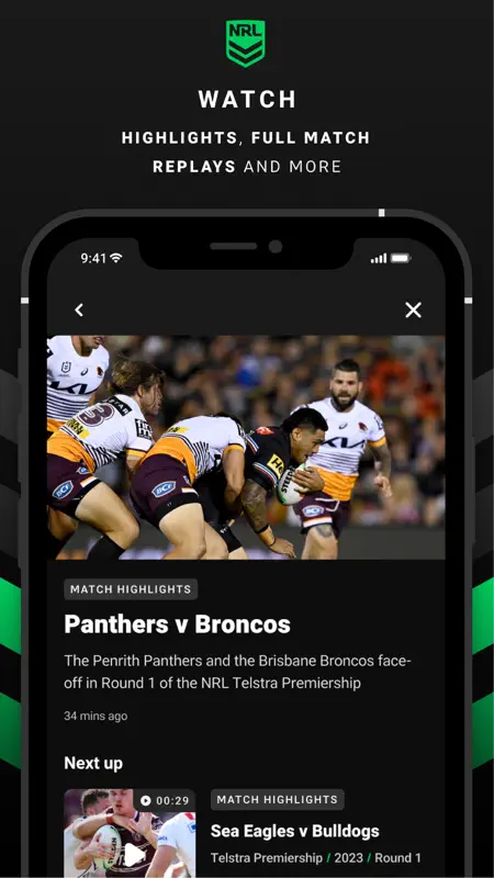 NRL Official App screenshot 5 of 7