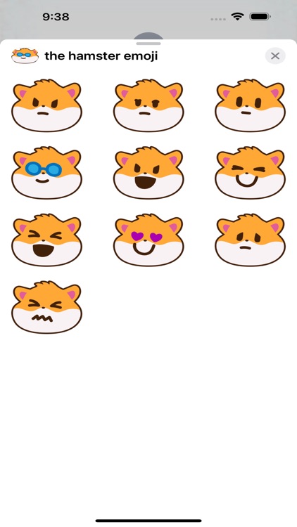 the hamster emoji