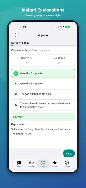 Math Prep for GRE: Quant Tests screenshot 4