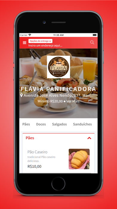Panificadora Nosso Pão Screenshot