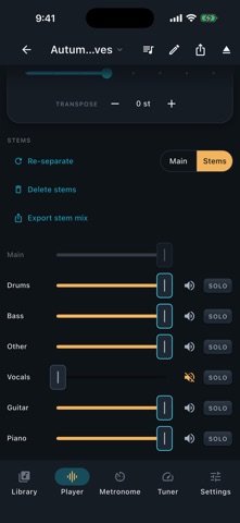 WoodShed Music iPhone screenshot