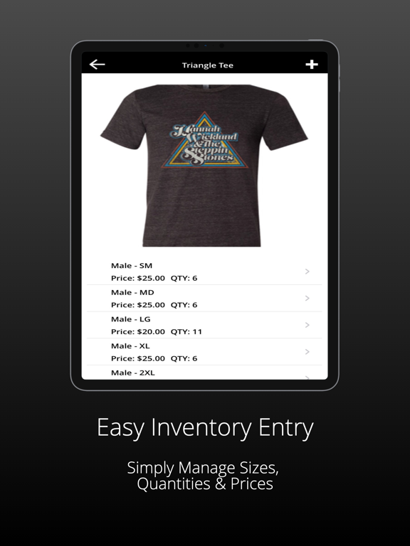 Merch Cat–Music Merch Manager iPad screenshot 2 - Music app