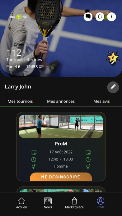 Media Padel Screenshot