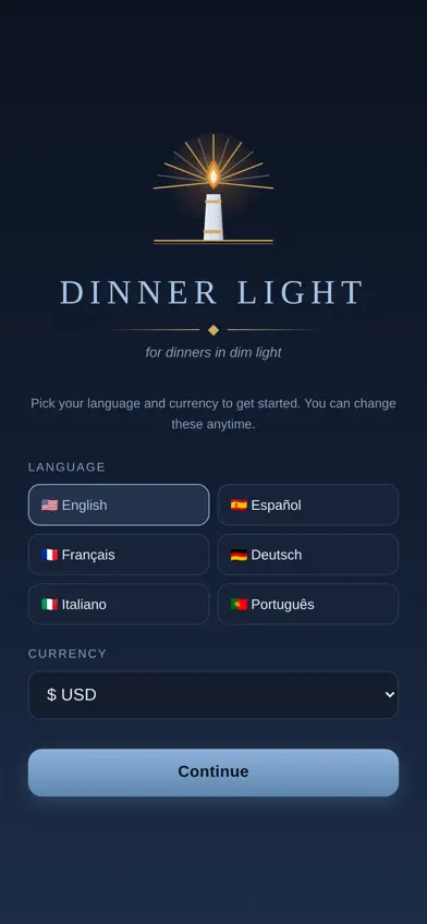 Dinner Light screenshot 4