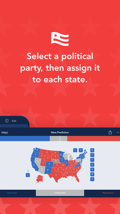 Screenshot #2 pour Electoral Map Maker 2024