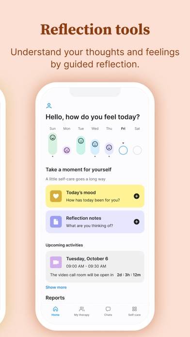 Calmerry: Talk to a Therapist Screenshot