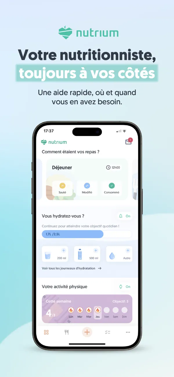 Screenshot #1 pour Nutrium