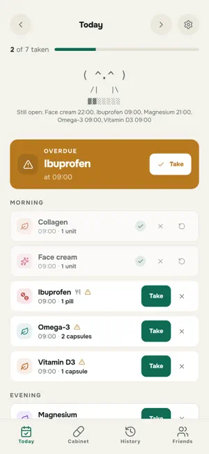 Caresheet: Pill Reminder screenshot 1