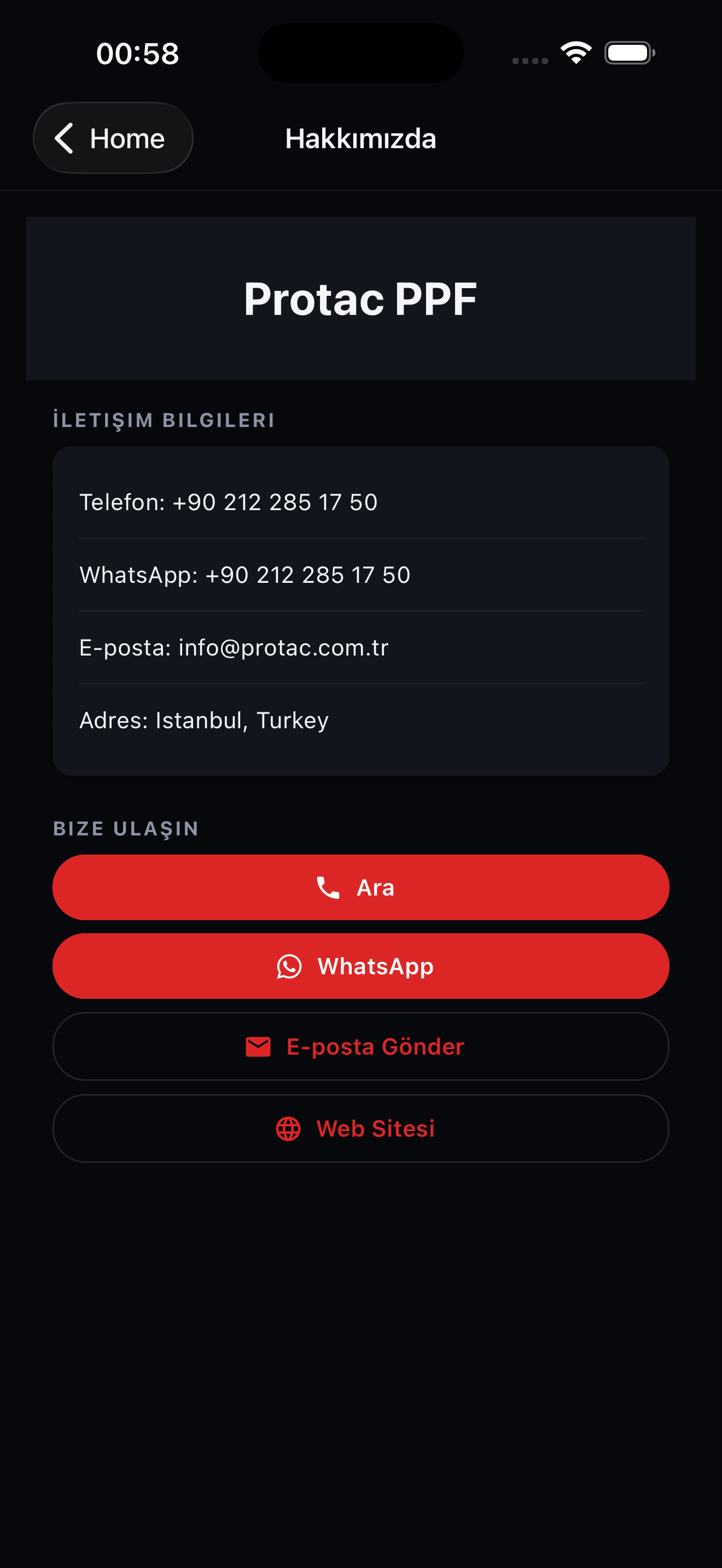 Protac PPF screenshot 3