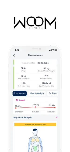 Woom Fitness screenshot 1