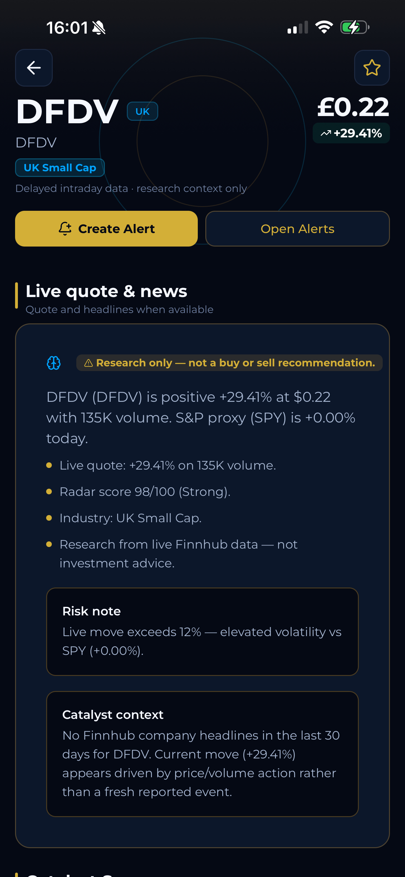 Penny Stock Radar screenshot 9