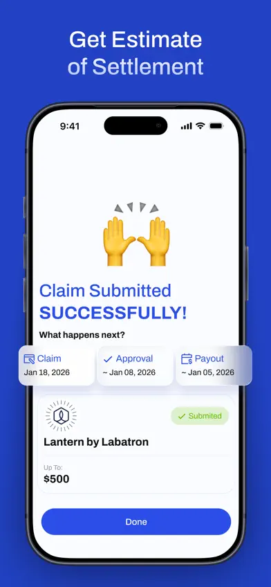 ClaimBack: SettleMate Cash screenshot 4