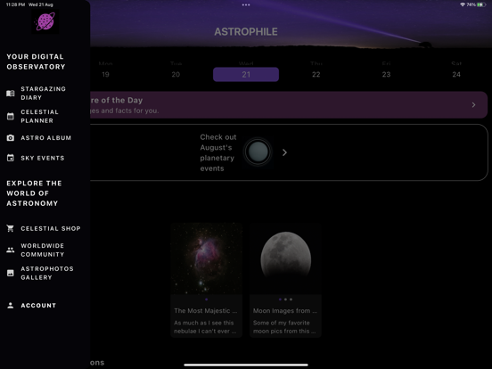 Screenshot #4 pour Astrophile