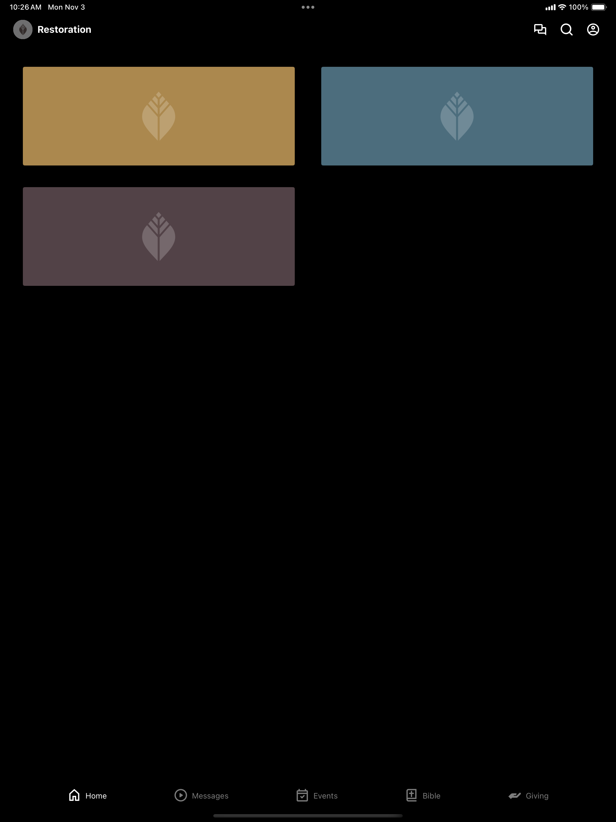 Restoration Triad App screenshot 3