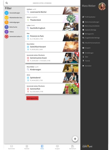 Gemeinde Gottes Pforzheim iPad screenshot