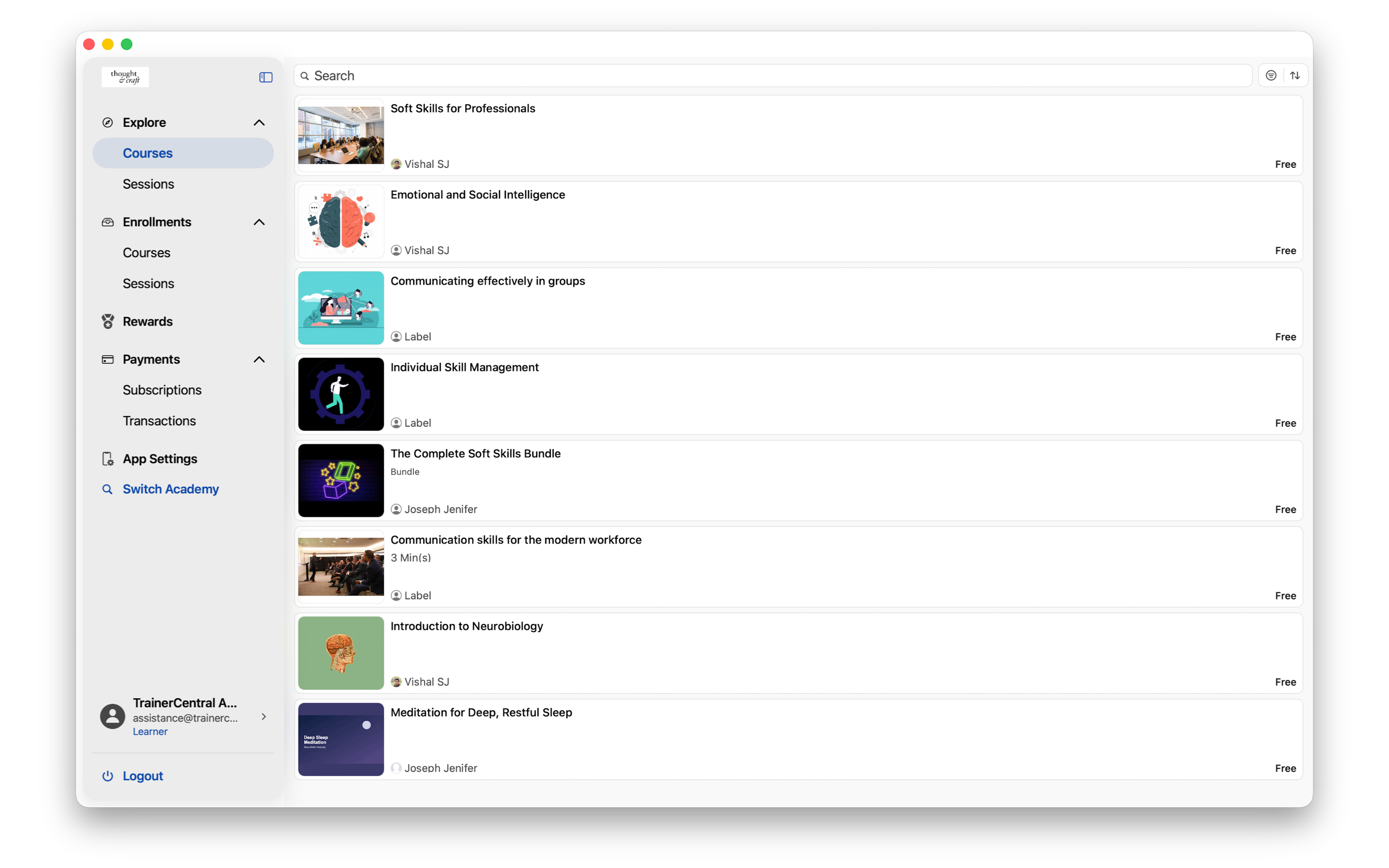 TrainerCentral - Learner screenshot 11