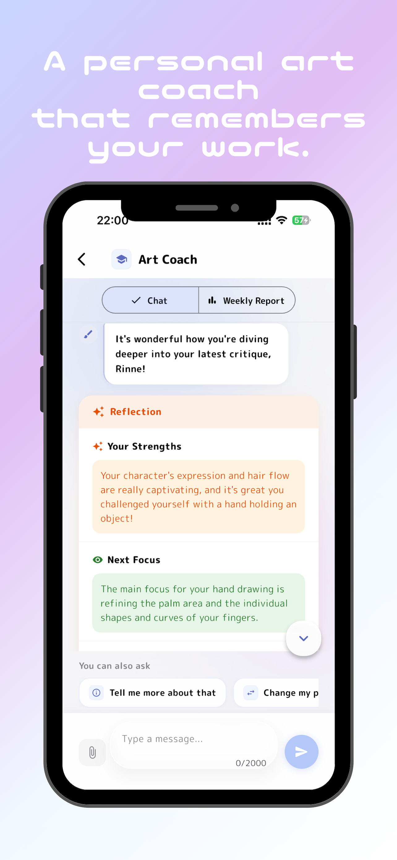 unie - AI Art Feedback screenshot 2