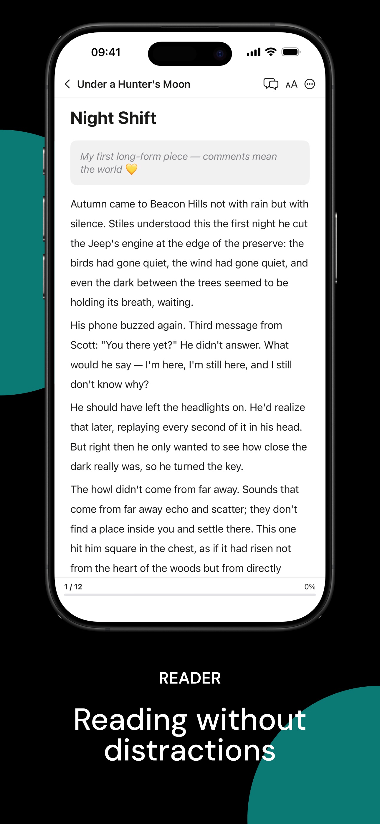 Screenshot 4 of Ficverse