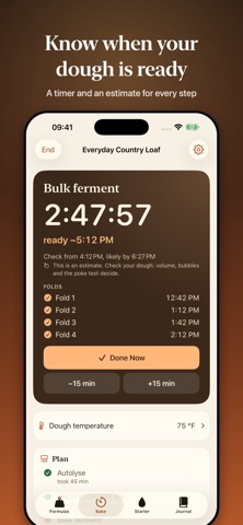 Dough Clock: Sourdough Baking screenshot 1