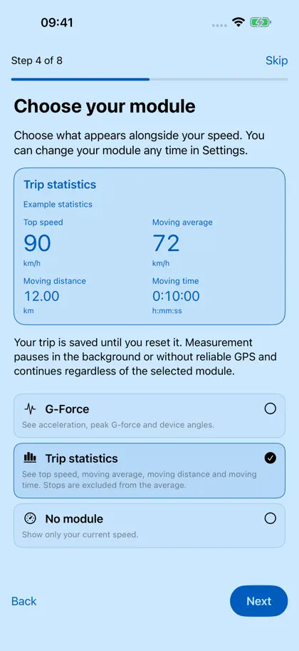 Screenshot 3 di 6 di Speedometer and G-Force