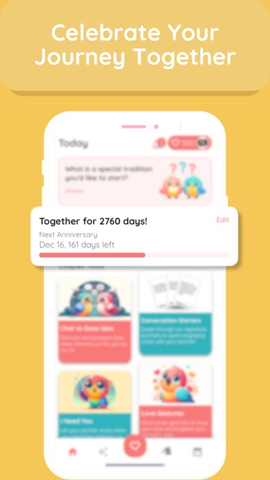 4Lovebirds: Relationship app Screenshot