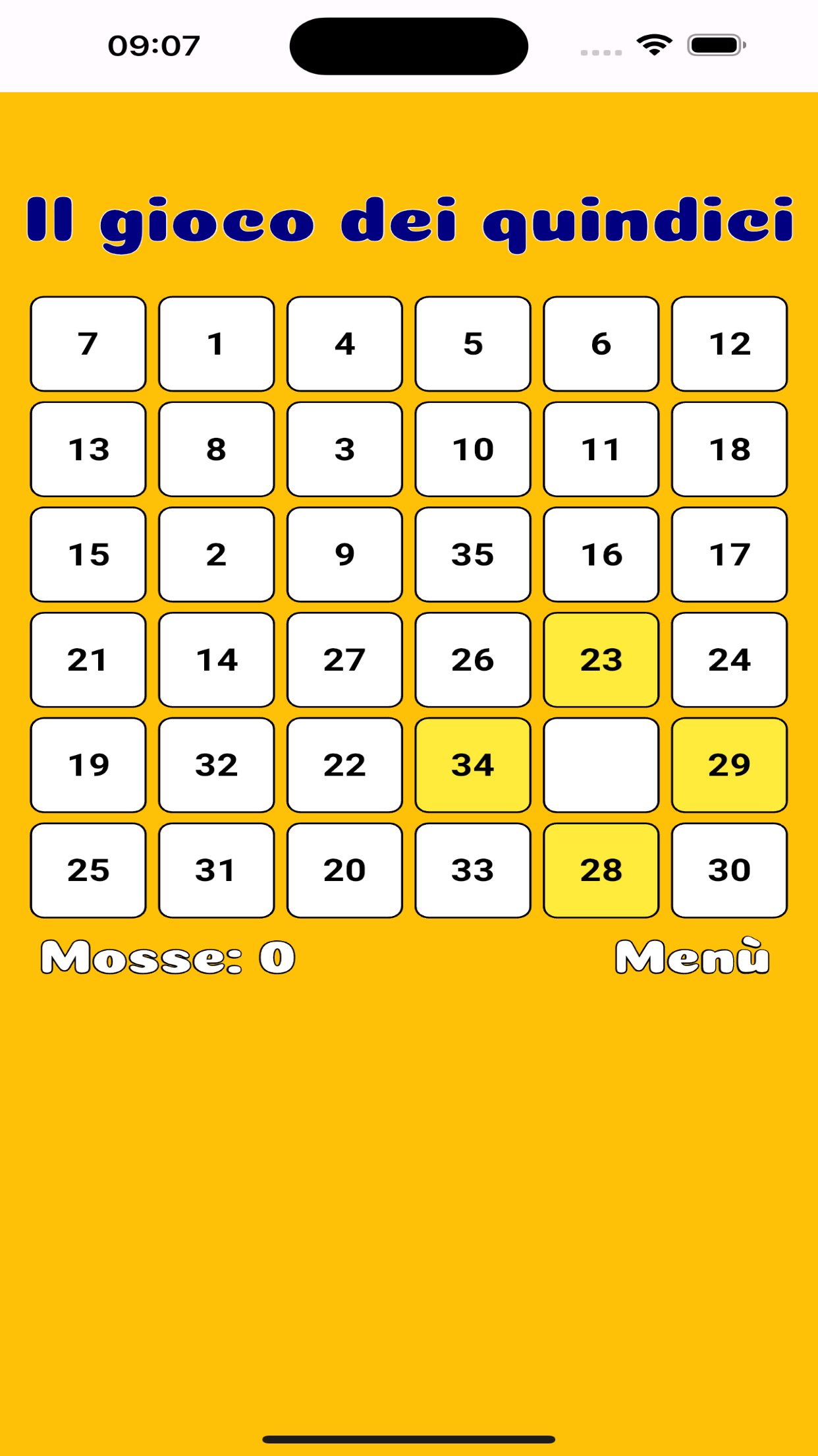 Gioco del 15
