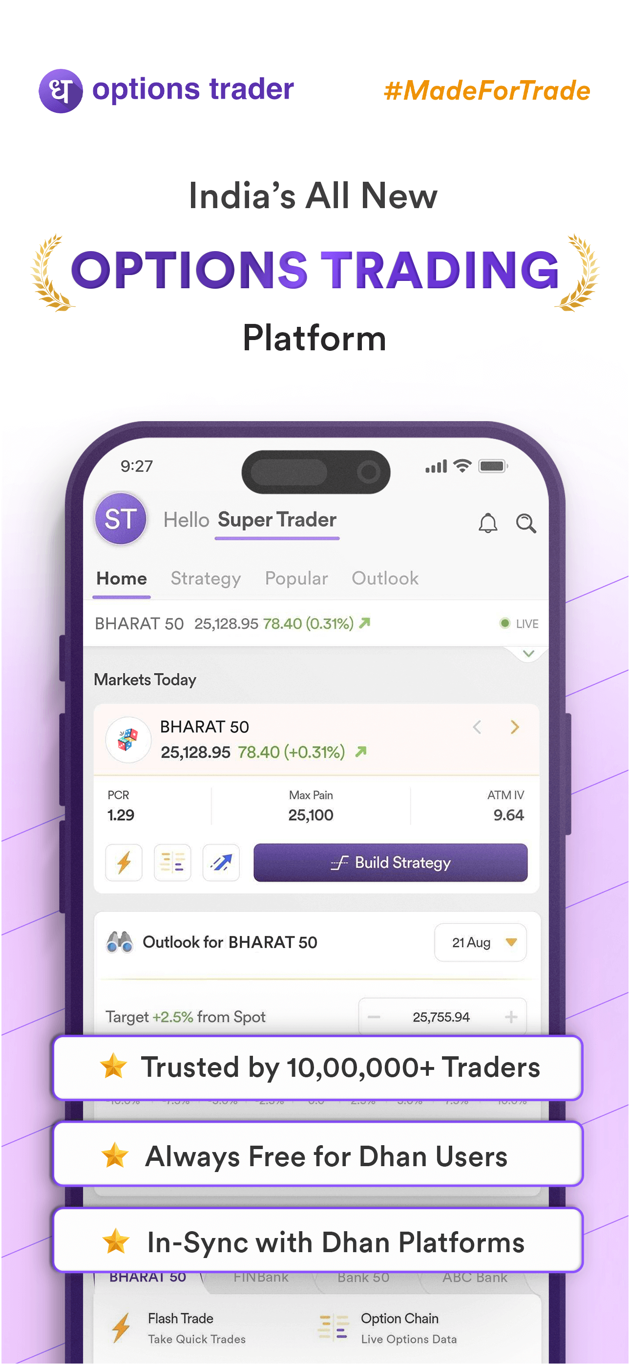 Options Trader: FnO & Stocks
