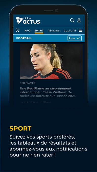 Screenshot #3 pour RTBF Actus