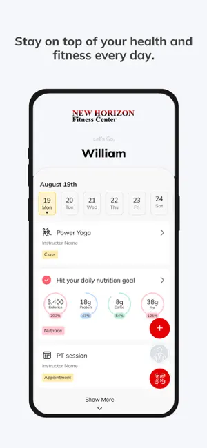 New Horizon Fitness Center screenshot 2