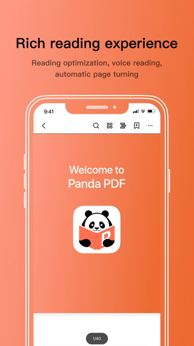 Screenshot #1 pour Panda PDF-Reader & Editor PDF