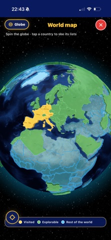 Stampbook Travel Game screenshot