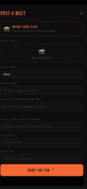 Meet Map – Car Meets screenshot 3