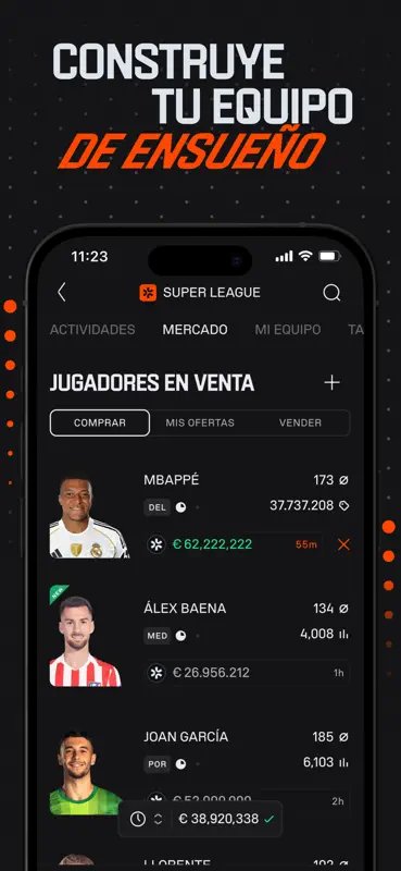Kickbase - Liga Fantasy Fútbol screenshot 4 of 7