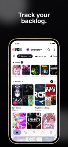 Backlogr: Game Backlog Tracker Screenshot 1 of 6