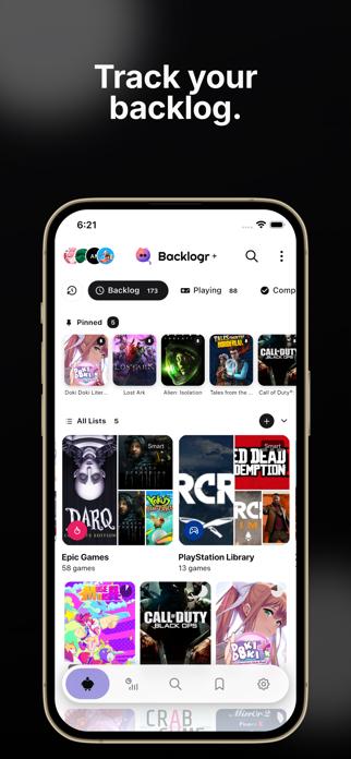 Backlogr: Game Backlog Tracker Screenshot 1 of 6